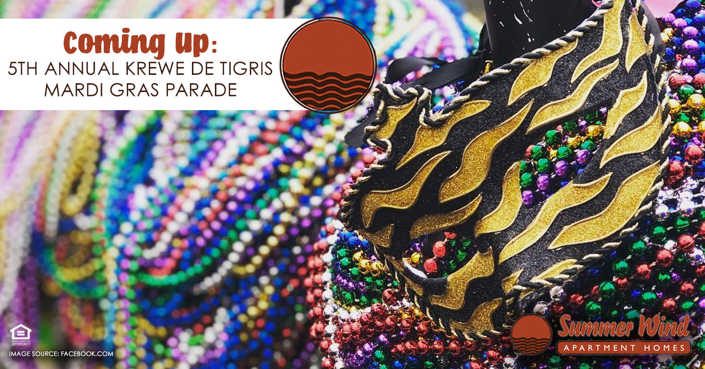 Coming Up: 5th Annual Krewe De Tigris Mardi Gras Parade
