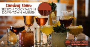 Session Cocktails in Downtown Auburn